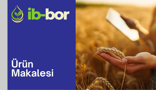 ib-bor sıvı gübre anlatılan makale
